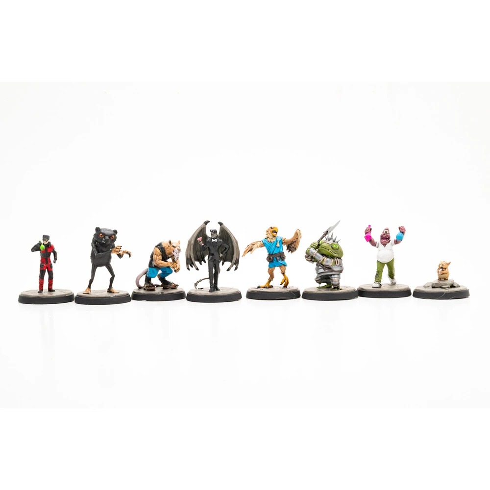 Dungeon Crawler Carl RPG: Miniatures Set 3: Mobs of Mordecai (Preorder)
