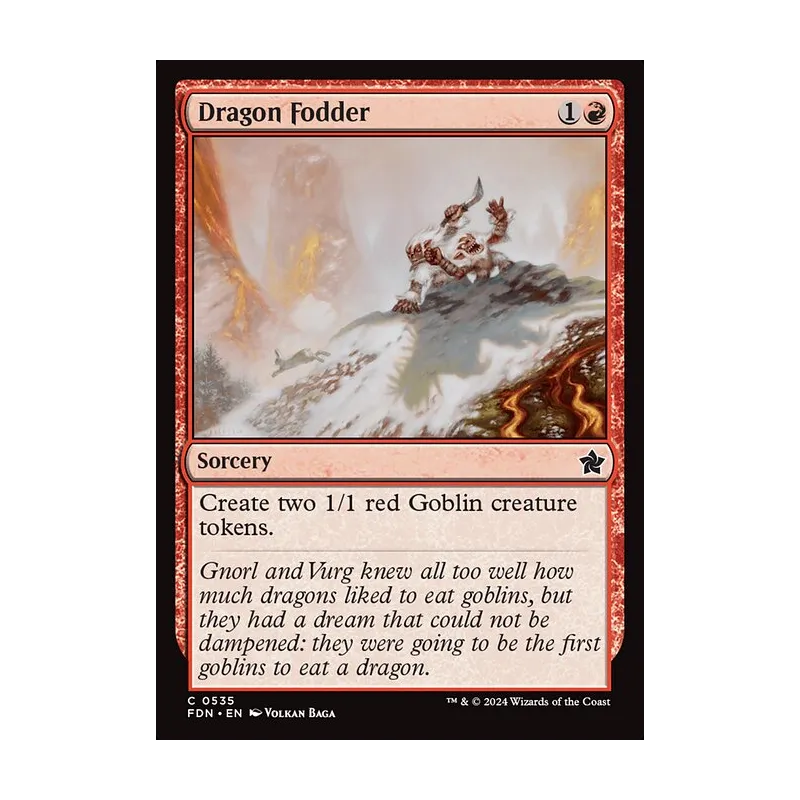 Dragon Fodder - Foundations (Near Mint)