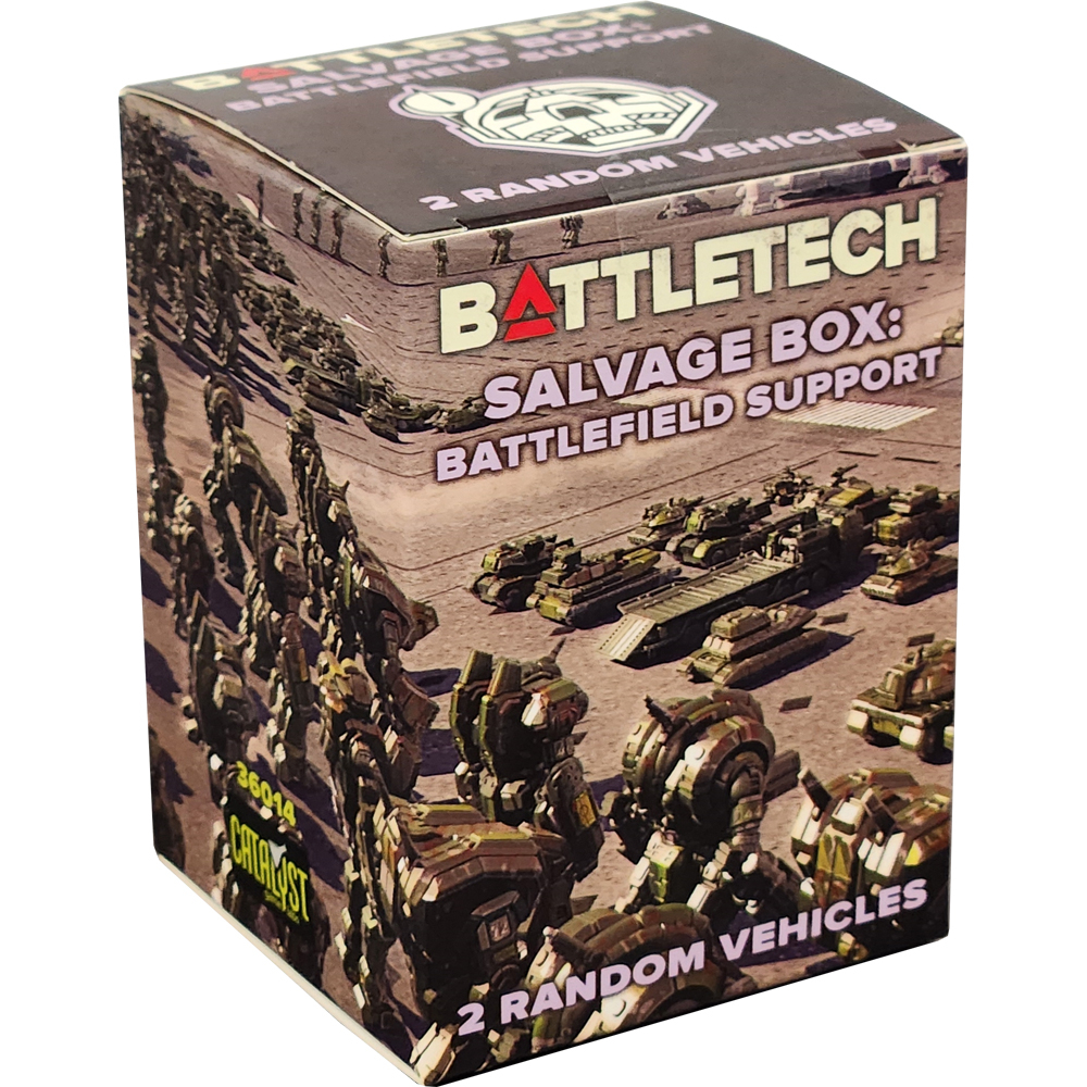 Battletech Mini Box BattleTech: Salvage Box - Battlefield Support | Tabletop Miniatures ...