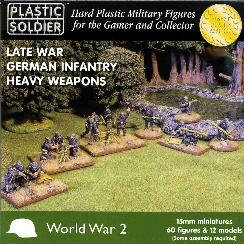 15mm Scale WW2: Late War German Infantry Heavy Weapons