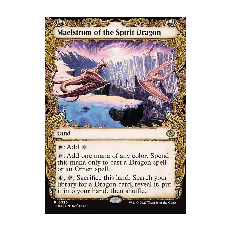 Maelstrom of the Spirit Dragon (Showcase) - Tarkir: Dragonstorm (Near Mint)