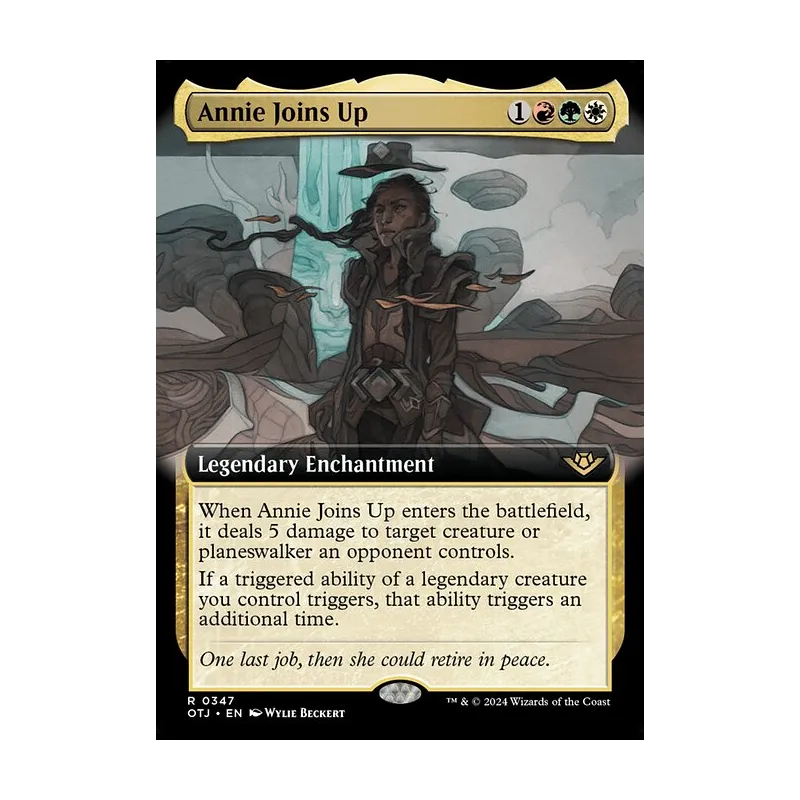 Annie Joins Up (Extended Art) - Outlaws of Thunder Junction (Near Mint)