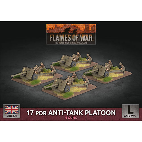Flames of War: WW2 - 17 pdr Anti-Tank Platoon
