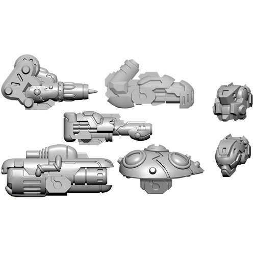 Warcaster Neo-Mechanika: Aeternus Continuum - Scourge Weapon Pack, Variant B (Last Chance)