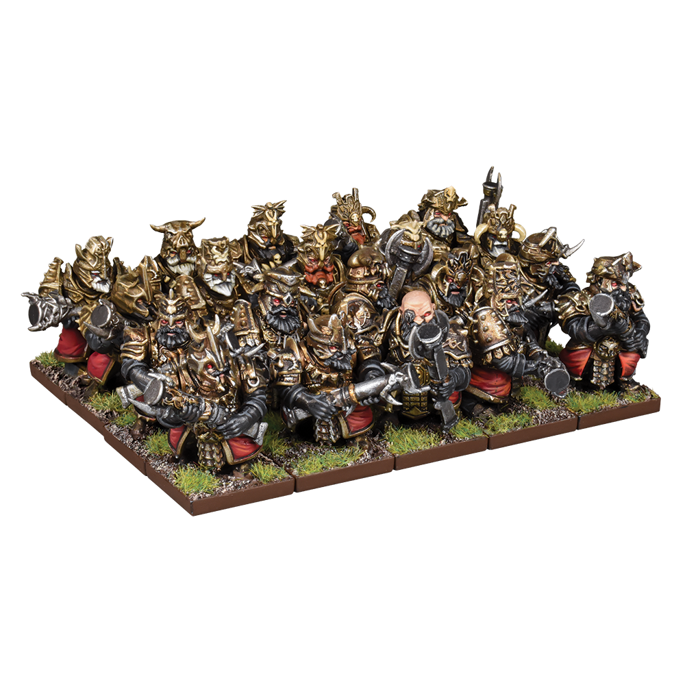 Kings of War: Abyssal Dwarf - Blacksoul Regiment