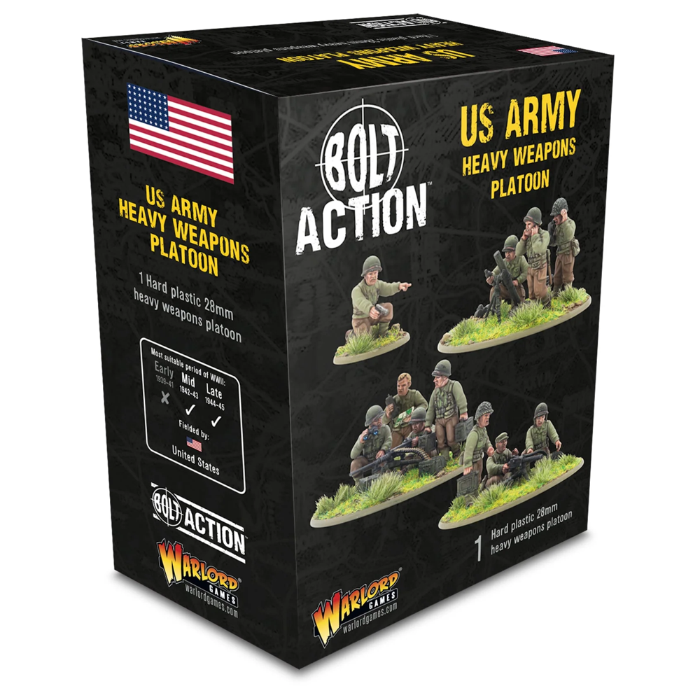 Bolt Action: US Heavy Weapons Platoon (Preorder)