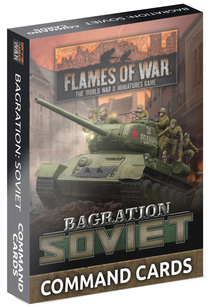 Flames of War WW2: Bagration Soviet - Command Cards