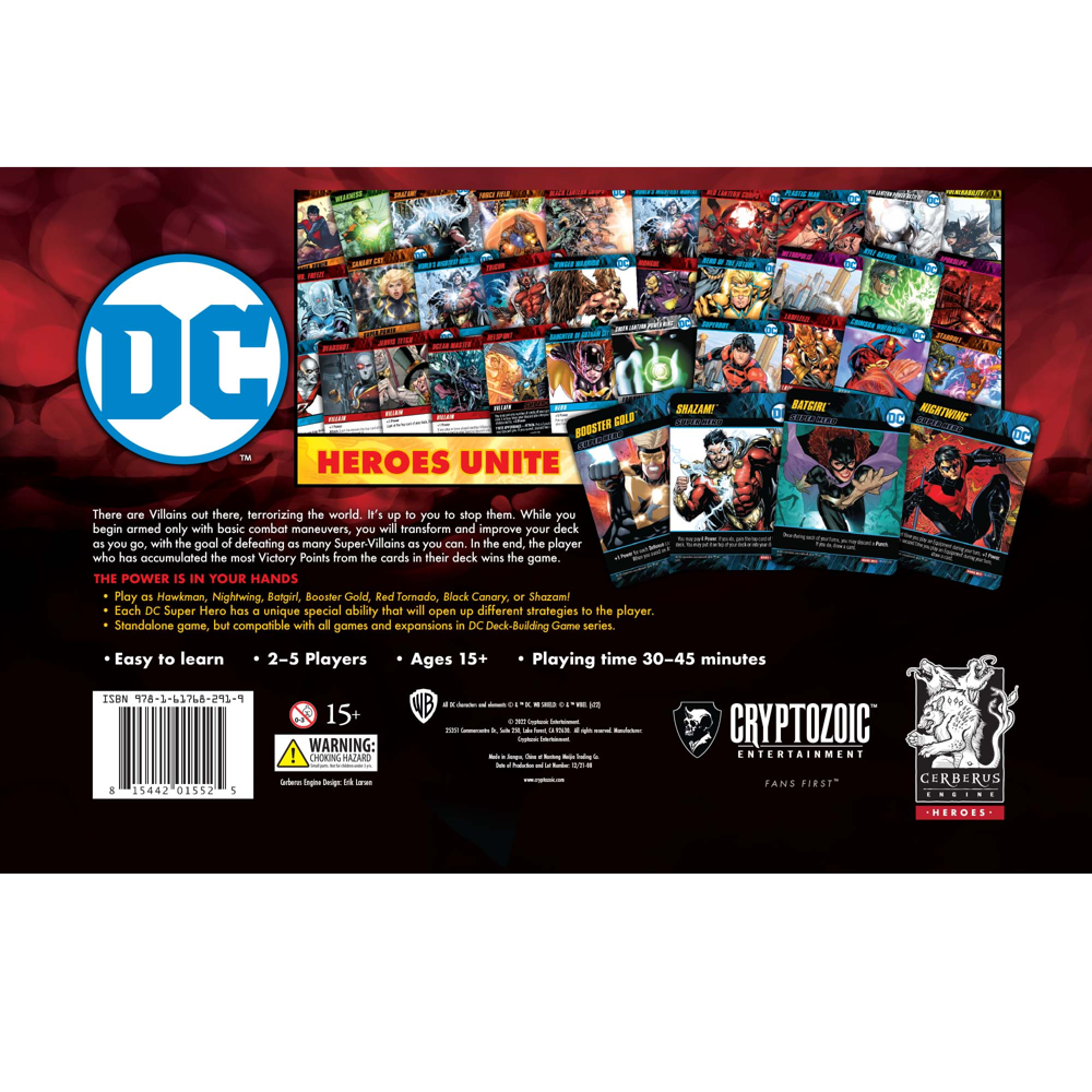 DC Comics Deck-Building Game: Heroes Unite