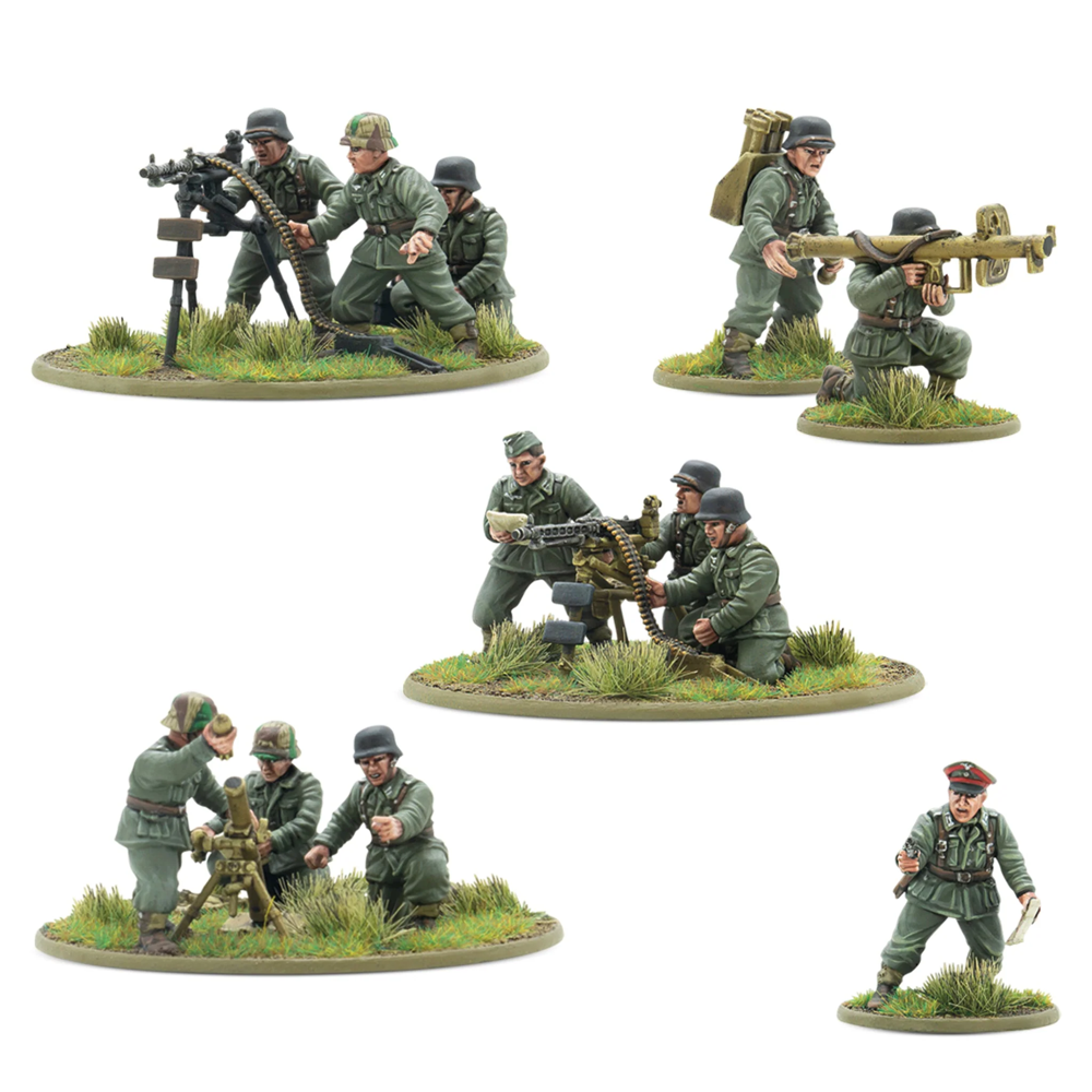 Bolt Action: German Heer Heavy Weapons Platoon (New Arrival)