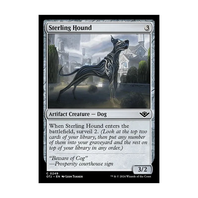 Sterling Hound - Outlaws of Thunder Junction (Near Mint)
