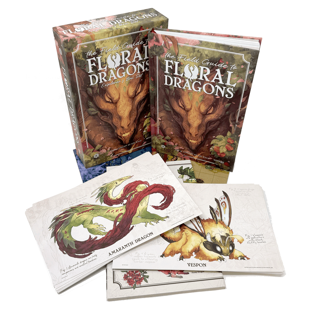 The Field Guide to Floral Dragons: Explorer's Box Set (D&D 5E Compatible) (Preorder)
