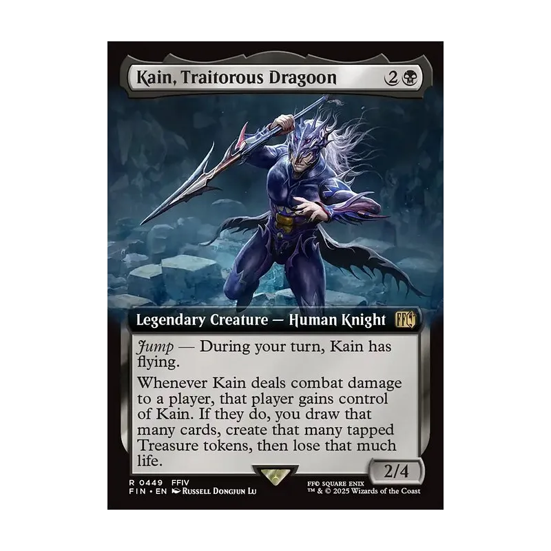 Kain, Traitorous Dragoon (Extended Art) - Final Fantasy (Near Mint)