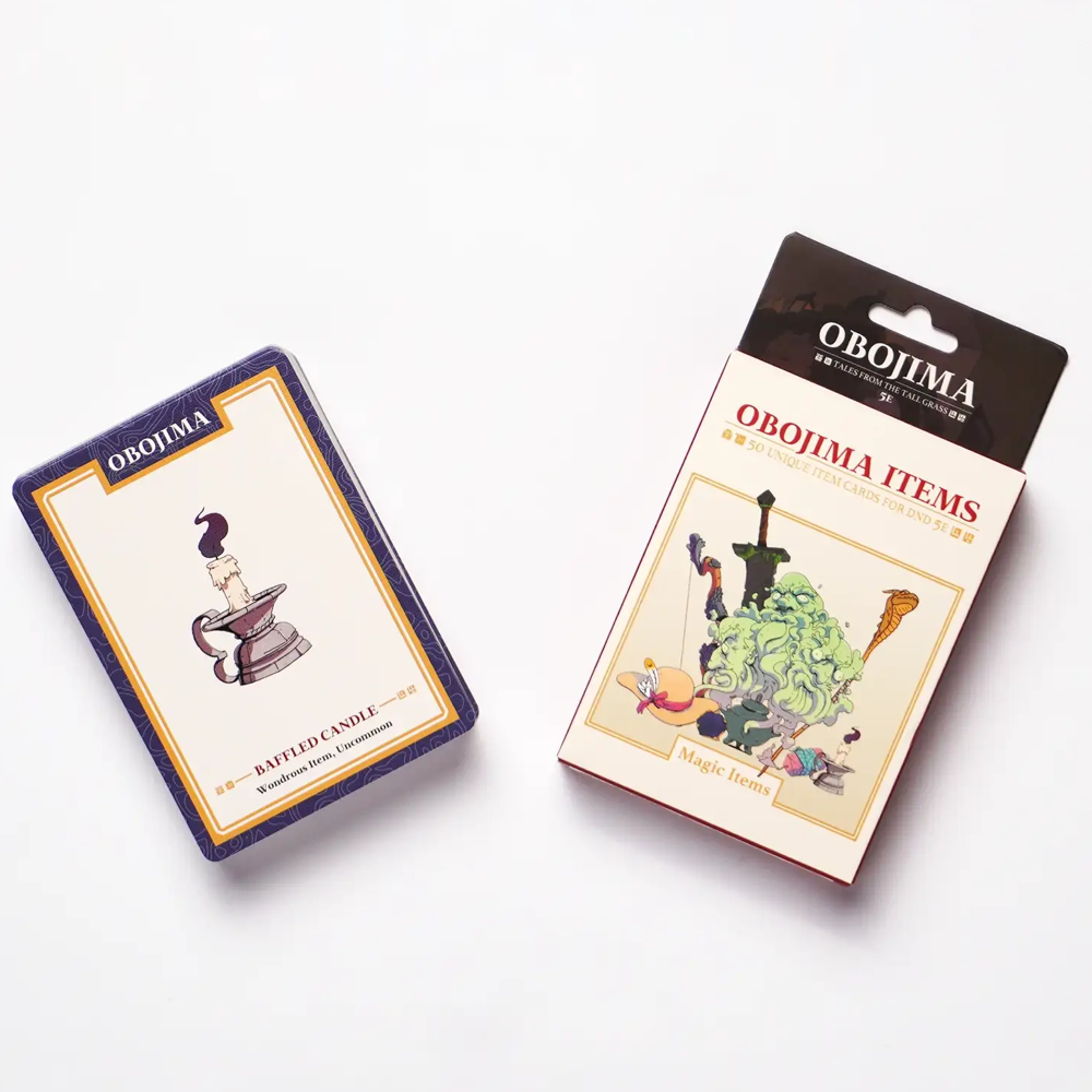 Obojima: Magic Items Deck (D&D 5E Compatible) (New Arrival)