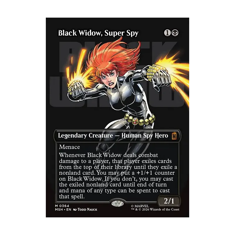 Black Widow, Super Spy | Marvel Super Heroes MTG