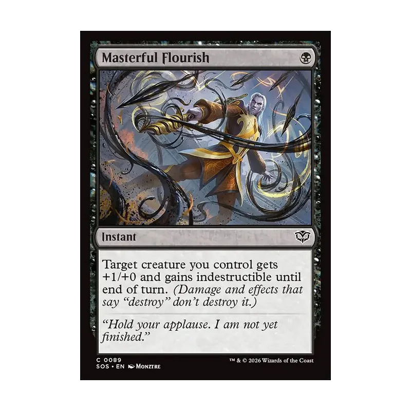 Masterful Flourish - Secrets of Strixhaven (Near Mint)