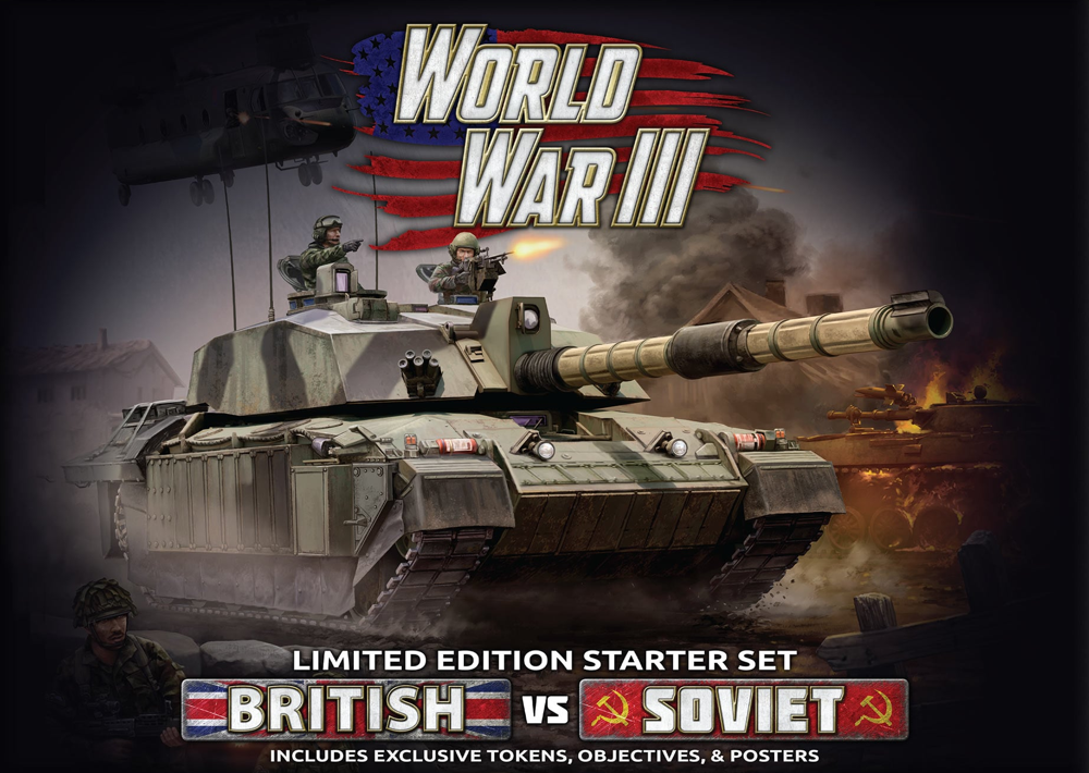 WWIII Team Yankee: Limited Edition Starter Set - British vs Soviet (Preorder)
