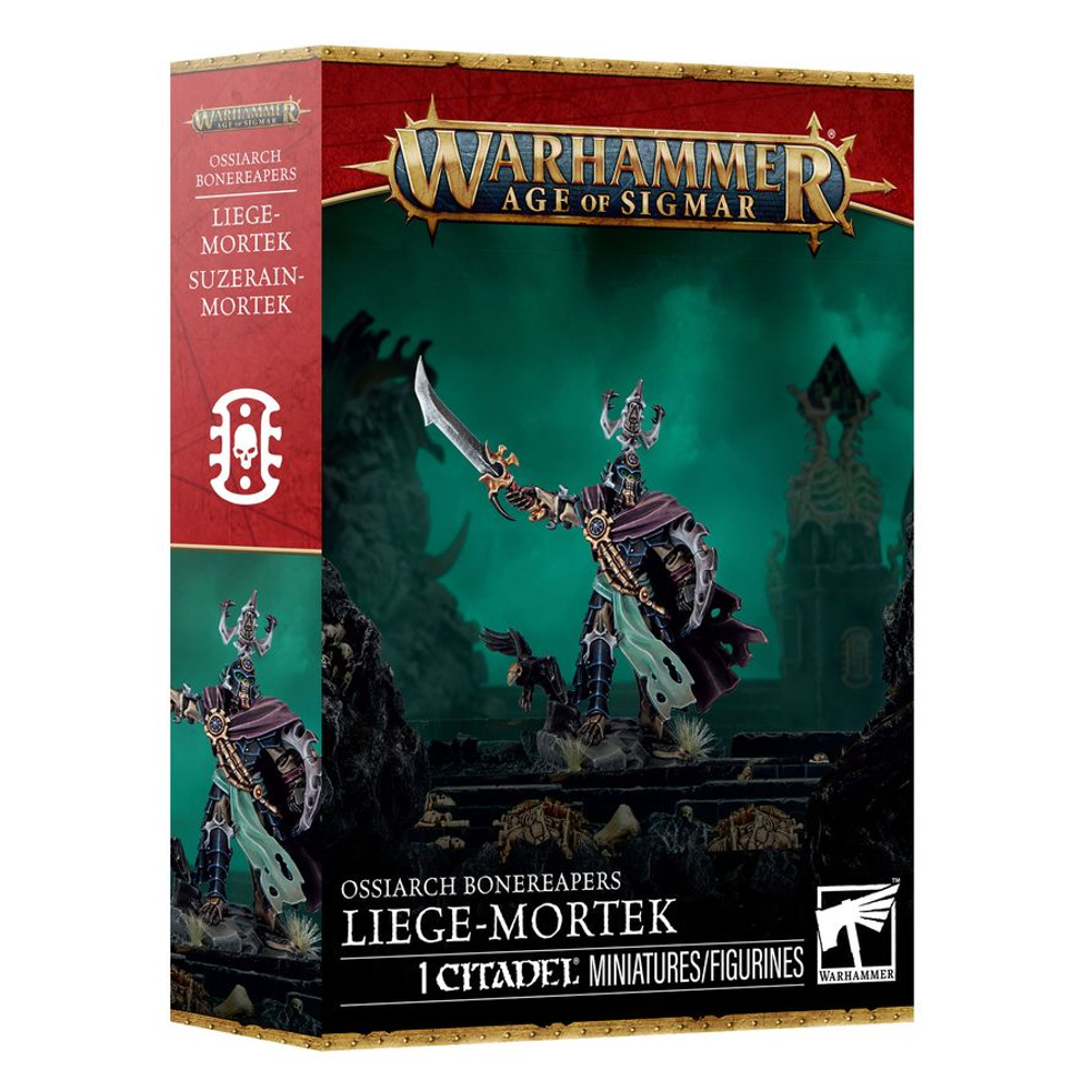 Warhammer Age of Sigmar: Ossiarch Bonereapers - Liege-Mortek (Preorder)