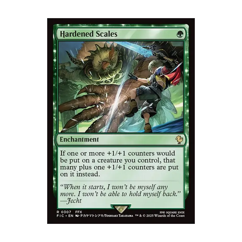 Hardened Scales - Final Fantasy Commander (Near Mint)