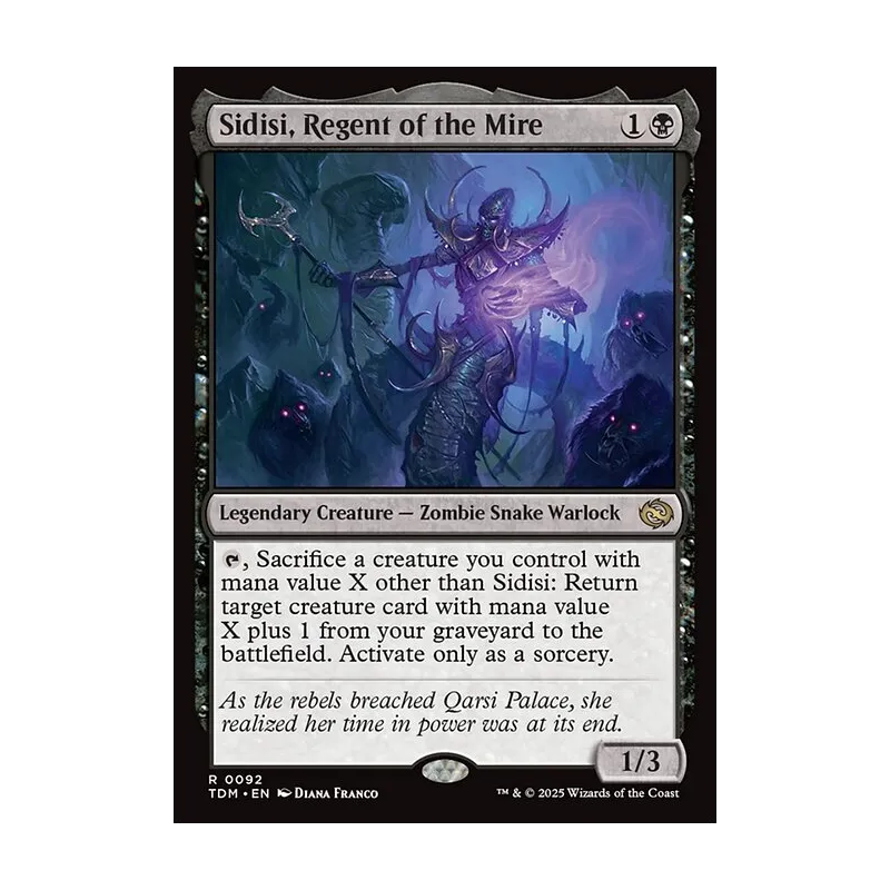 Sidisi, Regent of the Mire - Tarkir: Dragonstorm (Near Mint)