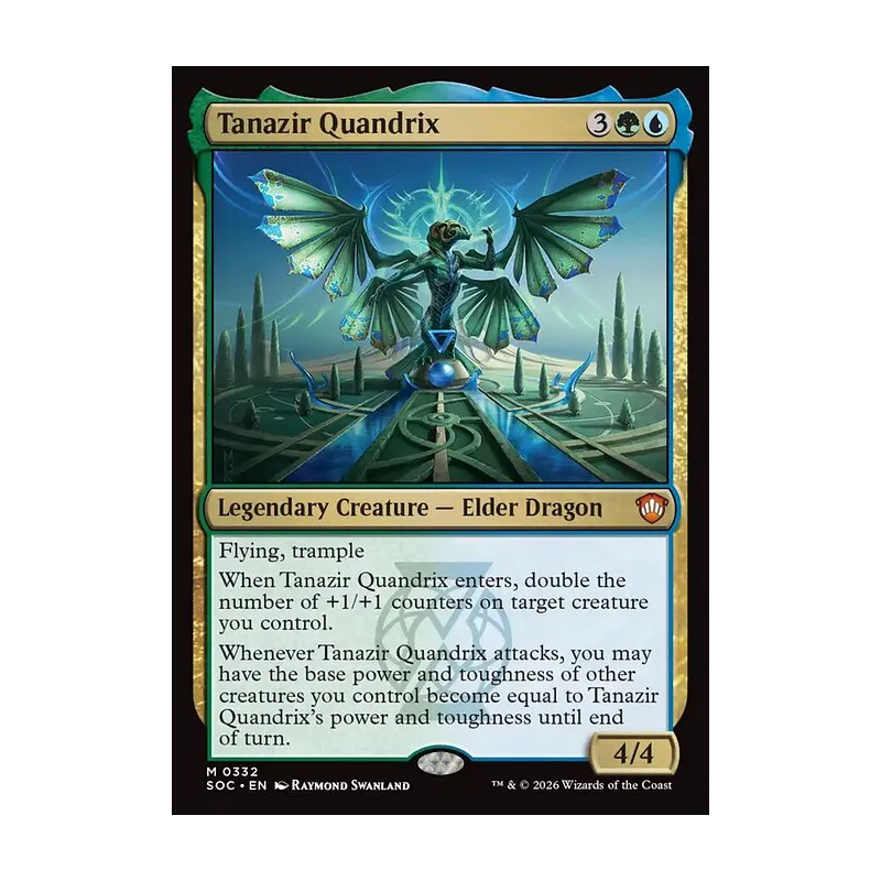 Tanazir Quandrix - Secrets of Strixhaven Commander (Near Mint)