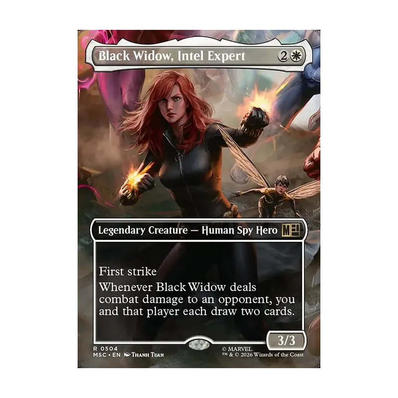 Black Widow, Intel Expert | Marvel Super Heroes MTG