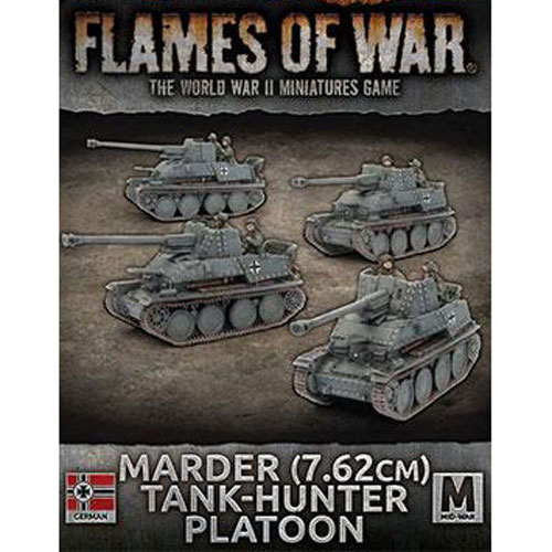 Flames of War: WW2 - Marder (7.62cm) Tank-Hunter Platoon