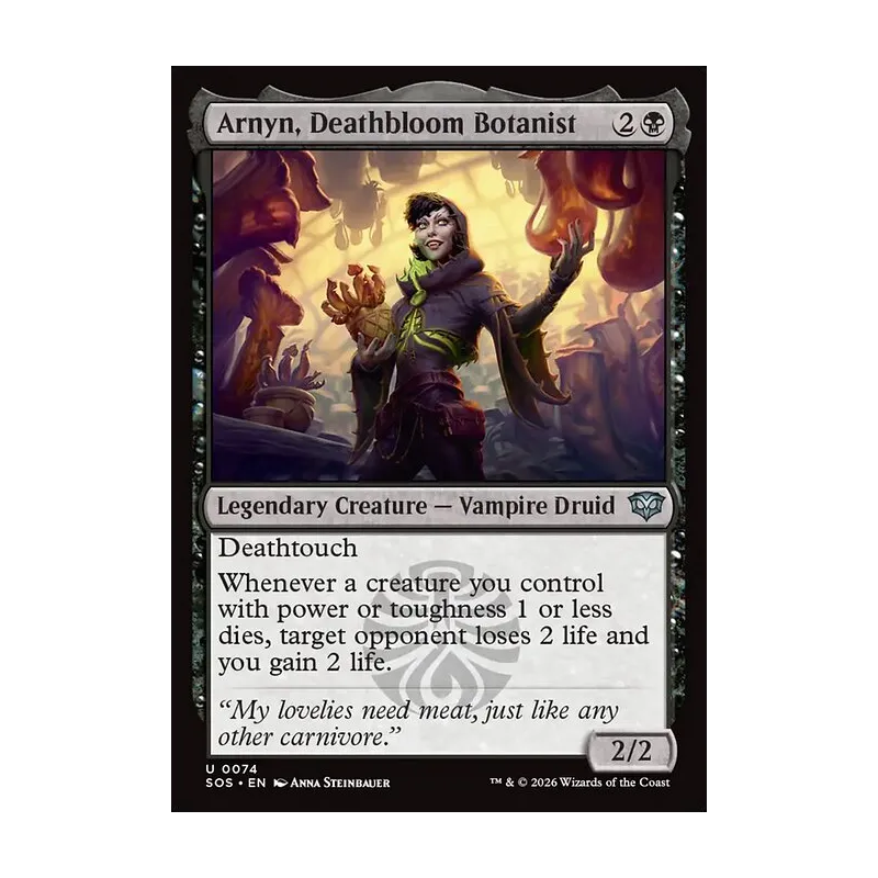 Arnyn, Deathbloom Botanist - Secrets of Strixhaven (Near Mint)