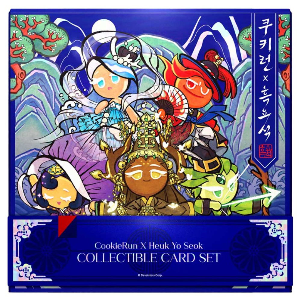 CookieRun TCG: CookieRun x Heuk Yo Seok "Obsidian" Collectible Card Set (Preorder)