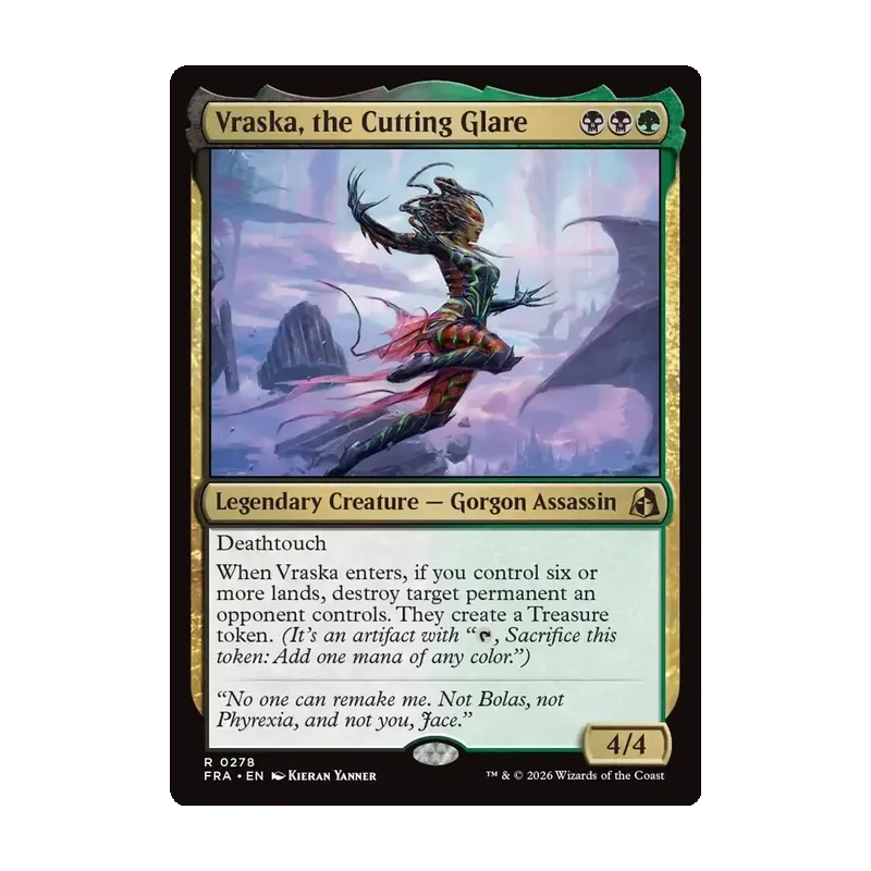 Vraska, the Cutting Glare - Reality Fracture (Near Mint)