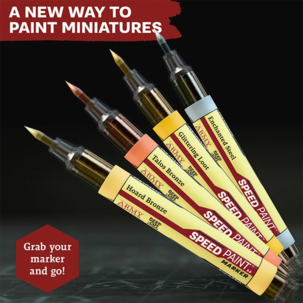 Speedpaint Marker: Metallics Set (Preorder)