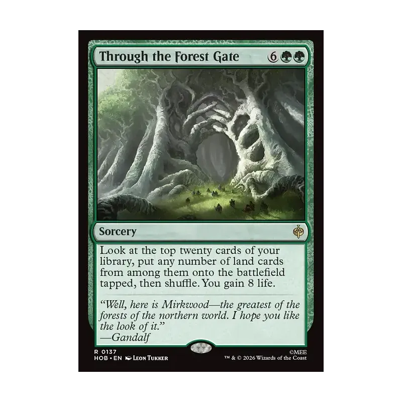 Through the Forest Gate - The Hobbit (Near Mint)