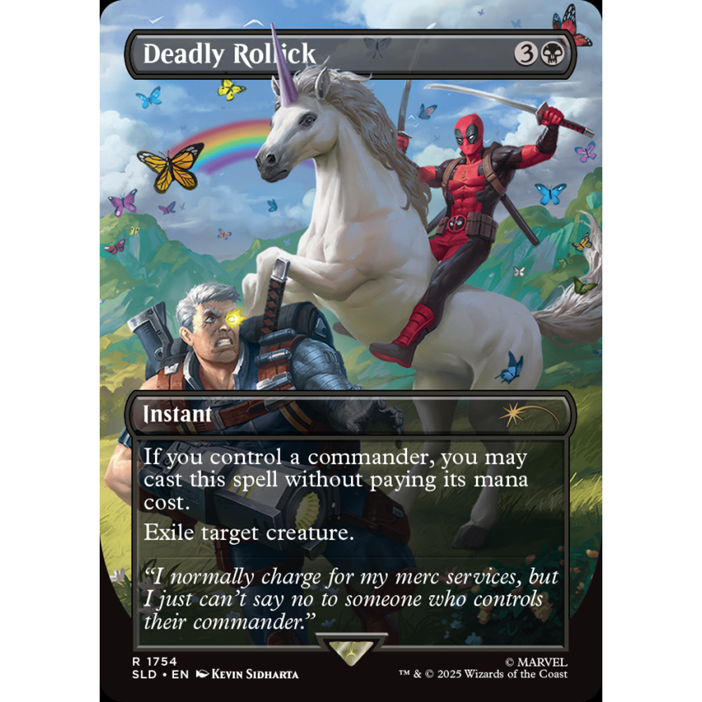【foil版】Secret Lair x Marvel’s Deadpool Amazon.com: MTG Secret Lair: Secret Lair x Marvel's Deadpool