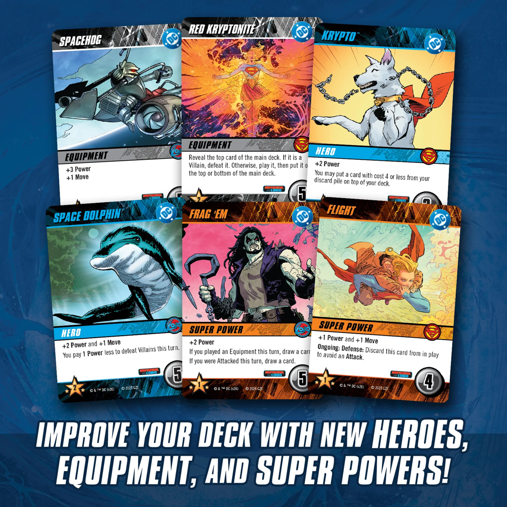 DC Comics Deck-Building Game: The Adventures of Supergirl & Lobo (Preorder)