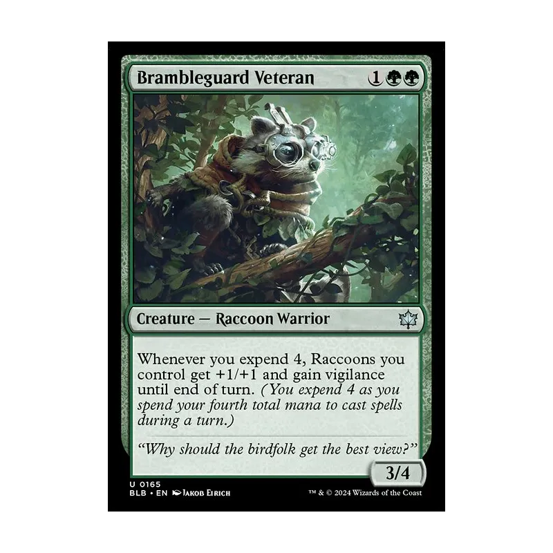 Brambleguard Veteran - Bloomburrow (Near Mint)