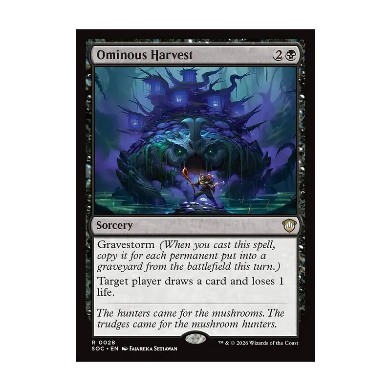 Ominous Harvest - Secrets of Strixhaven Commander (Near Mint)