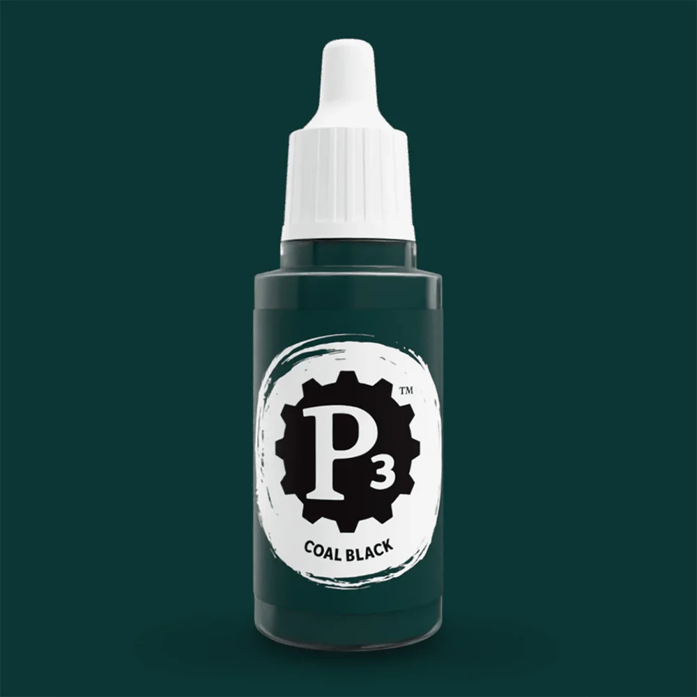 P3 Paint: Coal Black (18ml) (New Arrival)