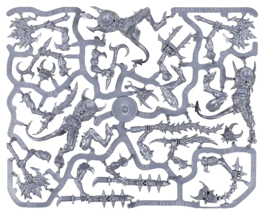 Kings of War: Forces of the Abyss - Berserkers Regiment