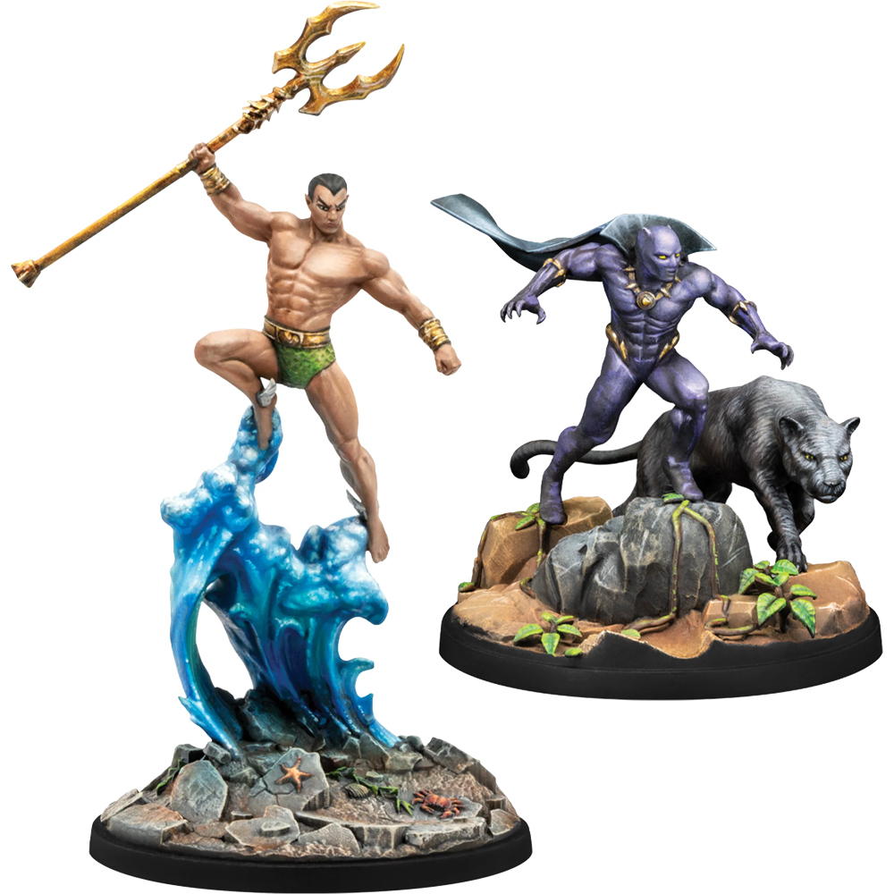 Marvel Crisis Protocol: Black Panther, Chosen of Bast & Namor, the Sub-Mariner