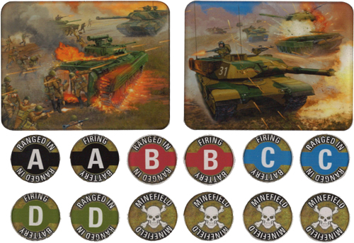 WWIII Team Yankee: Mission Token Set