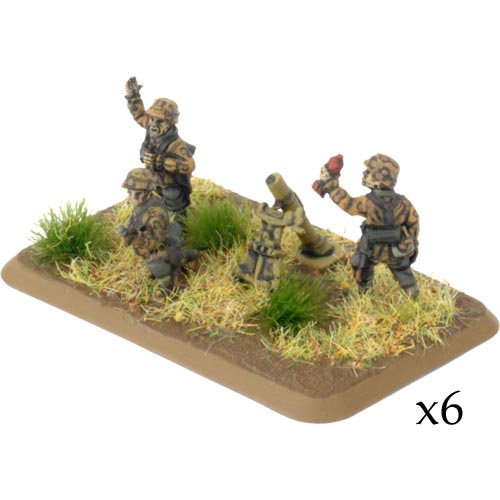 Flames of War: WW2 - 8cm SS Mortar Platoon Flames of War: WW2 - 8cm SS Mortar Platoon