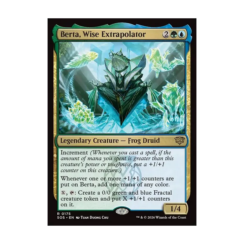 Berta, Wise Extrapolator - Secrets of Strixhaven (Near Mint)