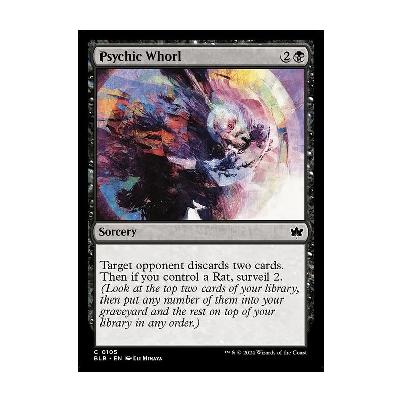 Psychic Whorl - Bloomburrow (Near Mint)