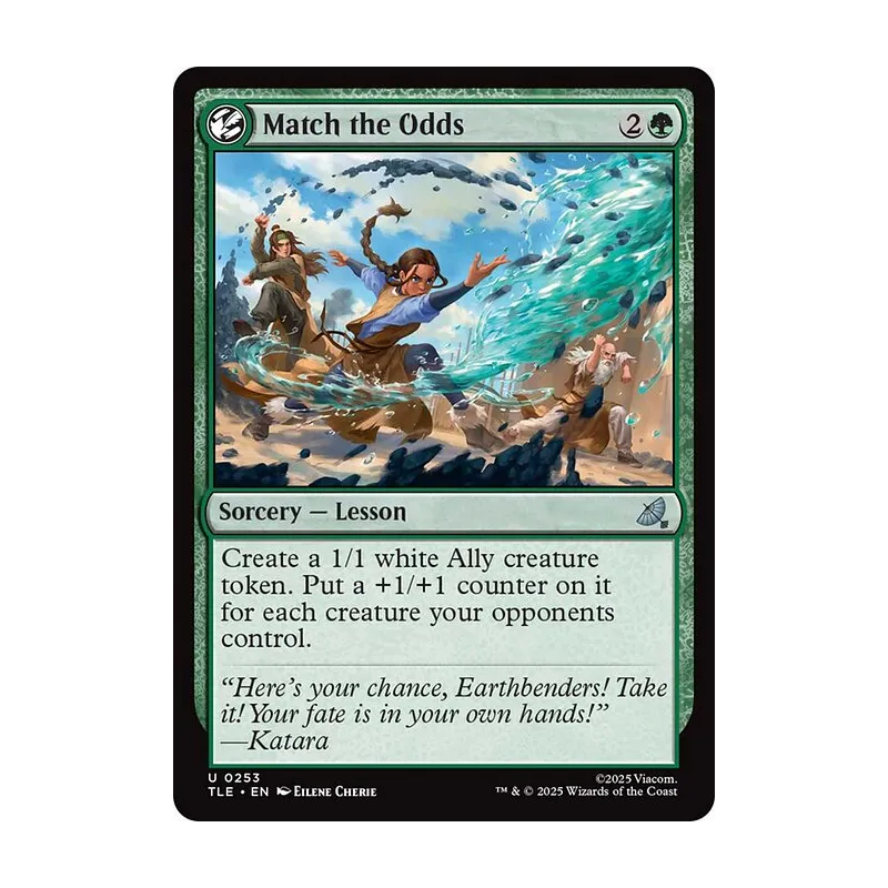 Match the Odds - Avatar: The Last Airbender Eternal (Near Mint)