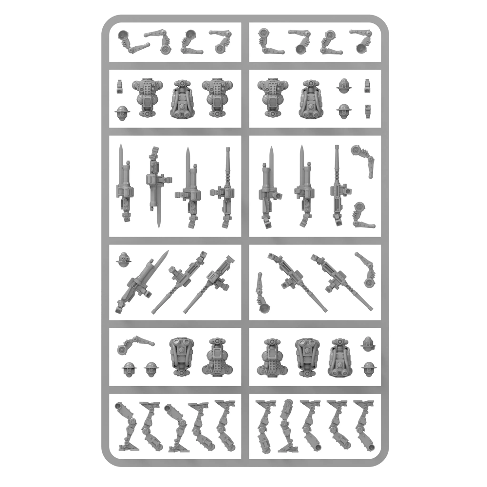 Konflikt '47: British Commonwealth - Mk I Automated Infantry (Preorder)