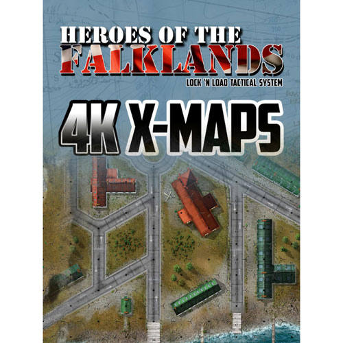 Lock 'n Load Tactical: Heroes of the Falklands 4K X-Maps