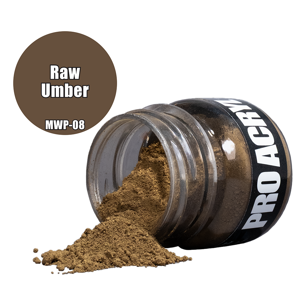 PRO Acryl Weathering Pigments 08 - Raw Umber (37ml) (Preorder)