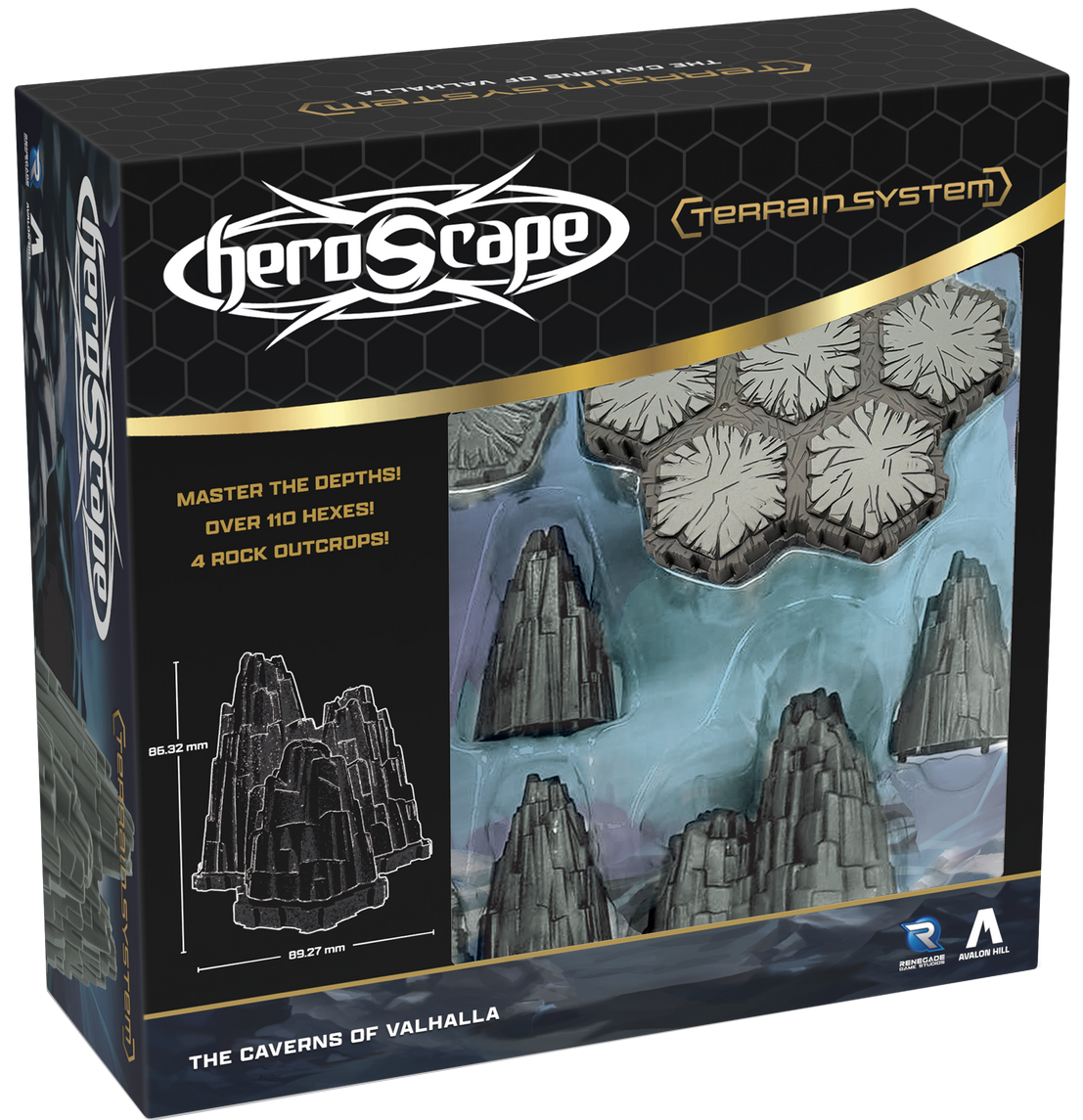 Heroscape: Terrain System - The Caverns of Valhalla (Preorder)