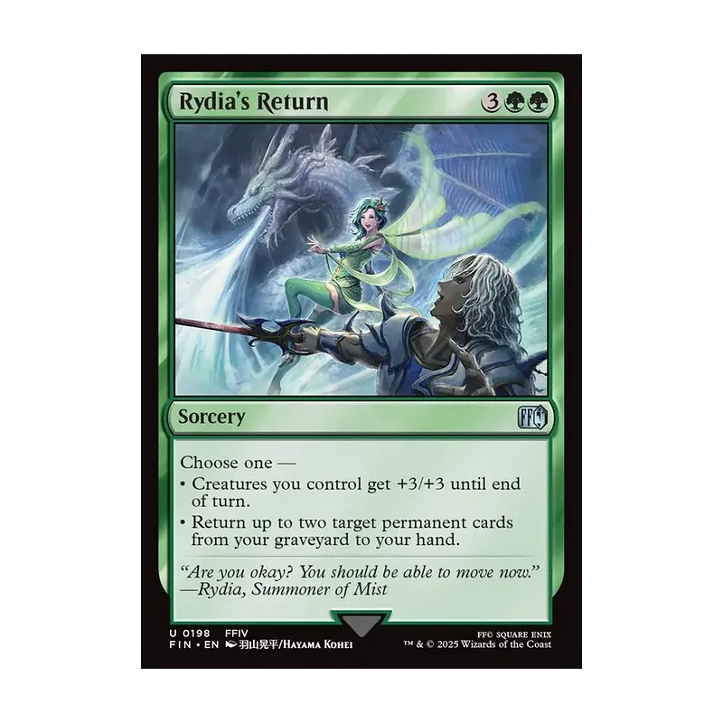 Rydia's Return - Final Fantasy (Foil Near Mint)