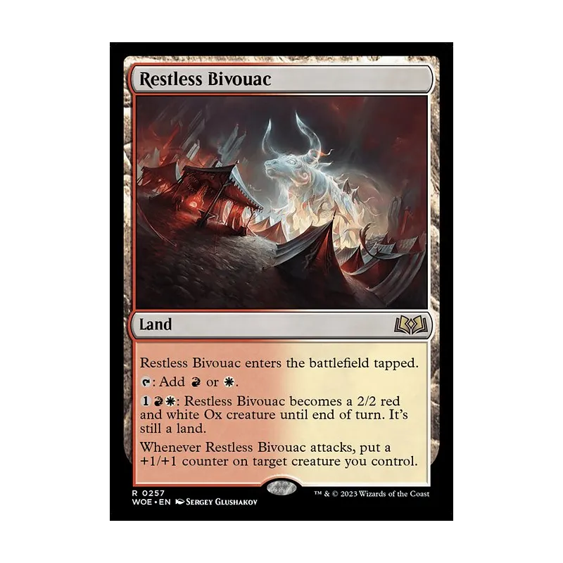 Restless Bivouac - Wilds of Eldraine (Near Mint)