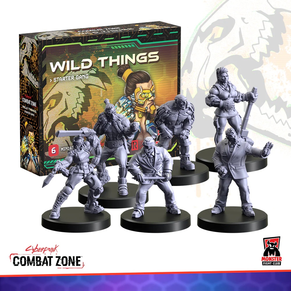 Cyberpunk Red Combat Zone: Wild Things - Starter Gang Cyberpunk Red Combat Zone: Wild Things - Starter Gang